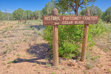 Historic Puntenney Cedar Glade Cemetery Arizona