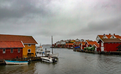 Naklejka premium Sailing north