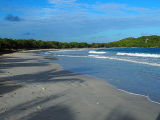 Magnifique plage sauvage dans le sud de la Martinique