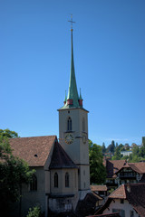 Fototapeta na wymiar Ausblick über Bern in der Schweiz 21.5.2020