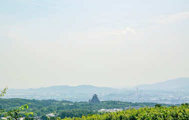 京都の大岩山展望台からの眺め
