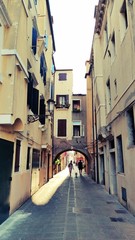 Street in Chioggia, Italy