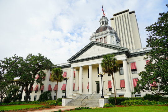 The Florida Capitol at Tallahassee, Florida, USA	