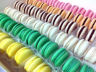 macarons selection