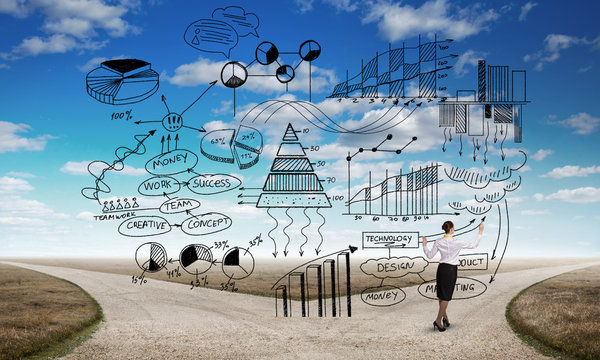 Infographic strategy plan