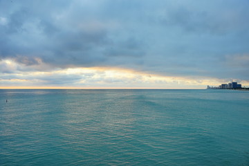 Obraz premium Miami north beach at sun rise 