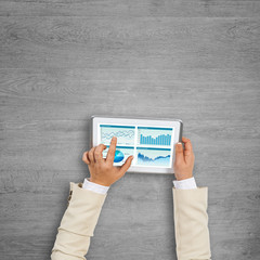 Using financial application