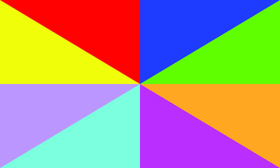 Abstract blurred gradient mesh background in bright rainbow colors. Colorful smooth banner template