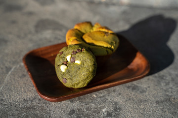 A mouthwatering plate of snacks and desserts