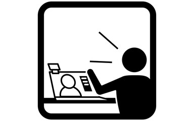 オンライン会議を勧めるアイコン