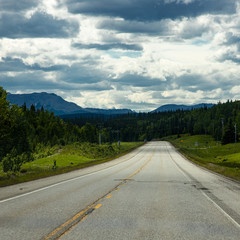road in the mountains