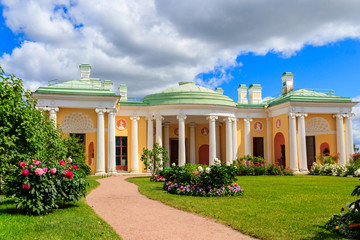 Cold bath pavilion with the Agate rooms in Catherine park at Tsarskoye Selo in Pushkin, Russia