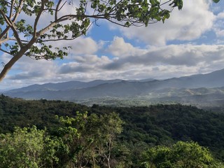 On top of a hill