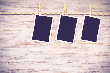 Fototapeta premium Black photo frame