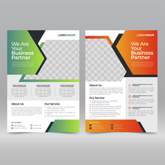 Corporate Poster, Flyer Design Template