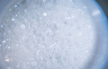 white foam texture with bubbles
