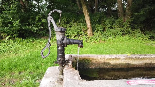 eau fontaine vert environnement