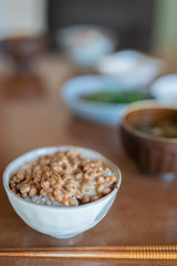 納豆ご飯
