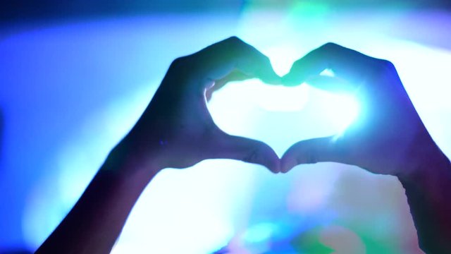 Heart Hands EDM PLUR DJ MUSIC DJ