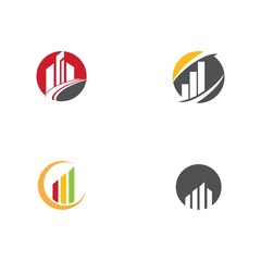 Set Business Finance professional logo