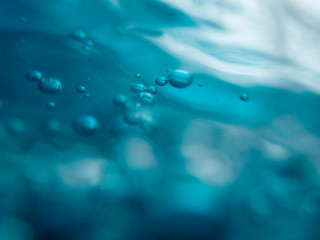 Macro of water