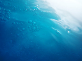 Macro of water