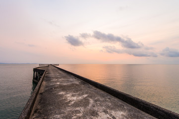 Old jetty at Koh Chang, Thailand.3