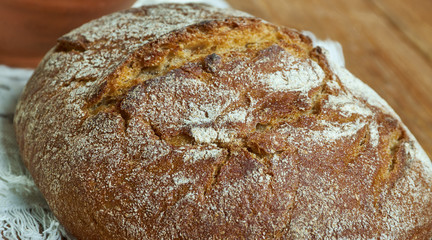 Slovak homemade  Rye Bread