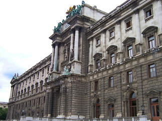 Fototapeta premium Vienna Behind the Hofburg