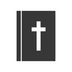 Bible / Scripture icon isolated on white background. God's Word. Vector illustration
