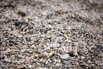 Gravel texture as a background 
