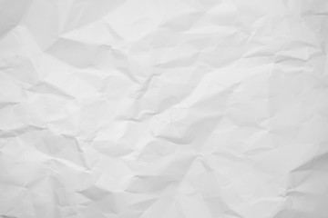 crumpled white paper