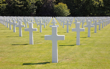 The American military cemetary in Luxembourg