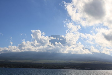 Mt.Fuji from Lake Yamanaka in Yamanashi, JAPAN
山中湖からの富士山、山梨県、日本