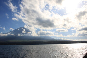 Mt.Fuji from Lake Yamanaka in Yamanashi, JAPAN
山中湖からの富士山、山梨県、日本