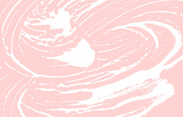 Grunge texture. Distress pink rough trace. Flawles