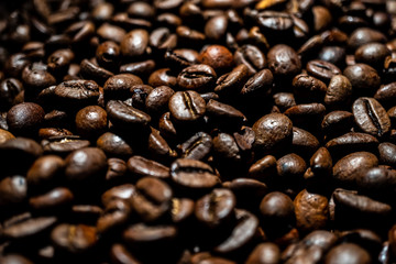 Kaffee, Kaffebohnen, Braune Bohnen