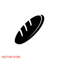 Bread icon. Bread bakery symbol vector illustration. eps 10