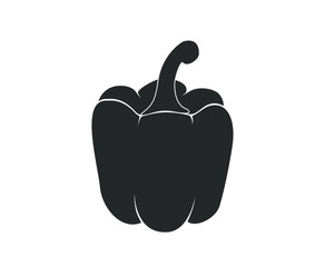 Bell pepper icon. Vector bell pepper. 