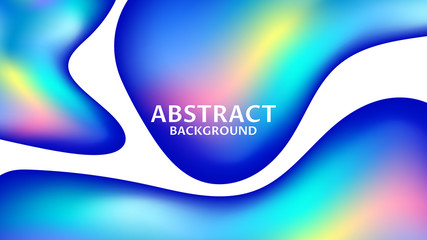ABSTRACT COLORFUL ILLUSTRATION BACKGROUND WITH GRADIENT LIQUID COLOR. GOOD FOR MODERN WALLPAPER ,COVER POSTER DESIGN