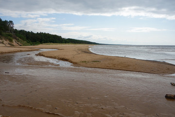beach in the Latvia
