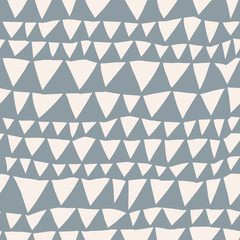 Seamless abstract triangles pattern. Vector illustration