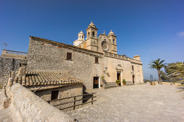 Ermita de Bonany,siglo XVII, Petra, Mallorca, balearic islands, spain, europe