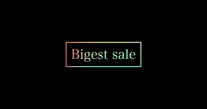 bigest sale color chnagin box.