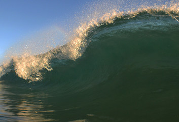 waves ocean blue caribbean sea Venezuela