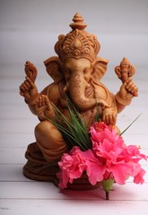 Fototapeta na wymiar Lord Ganesha , Ganesh festival, Ganesh chaturthi