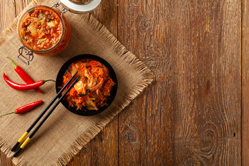Kimchi cabbage. Perfect as an addition to dishes or eaten separately.