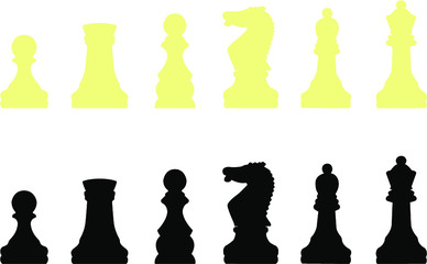 set of chess figures