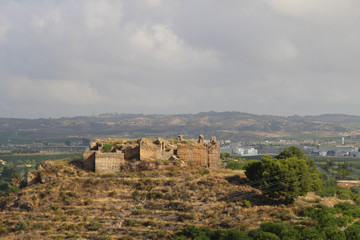 Fototapeta na wymiar Castillo de Larache, Murcia, España
