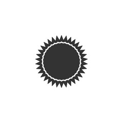 sun simple icon logo